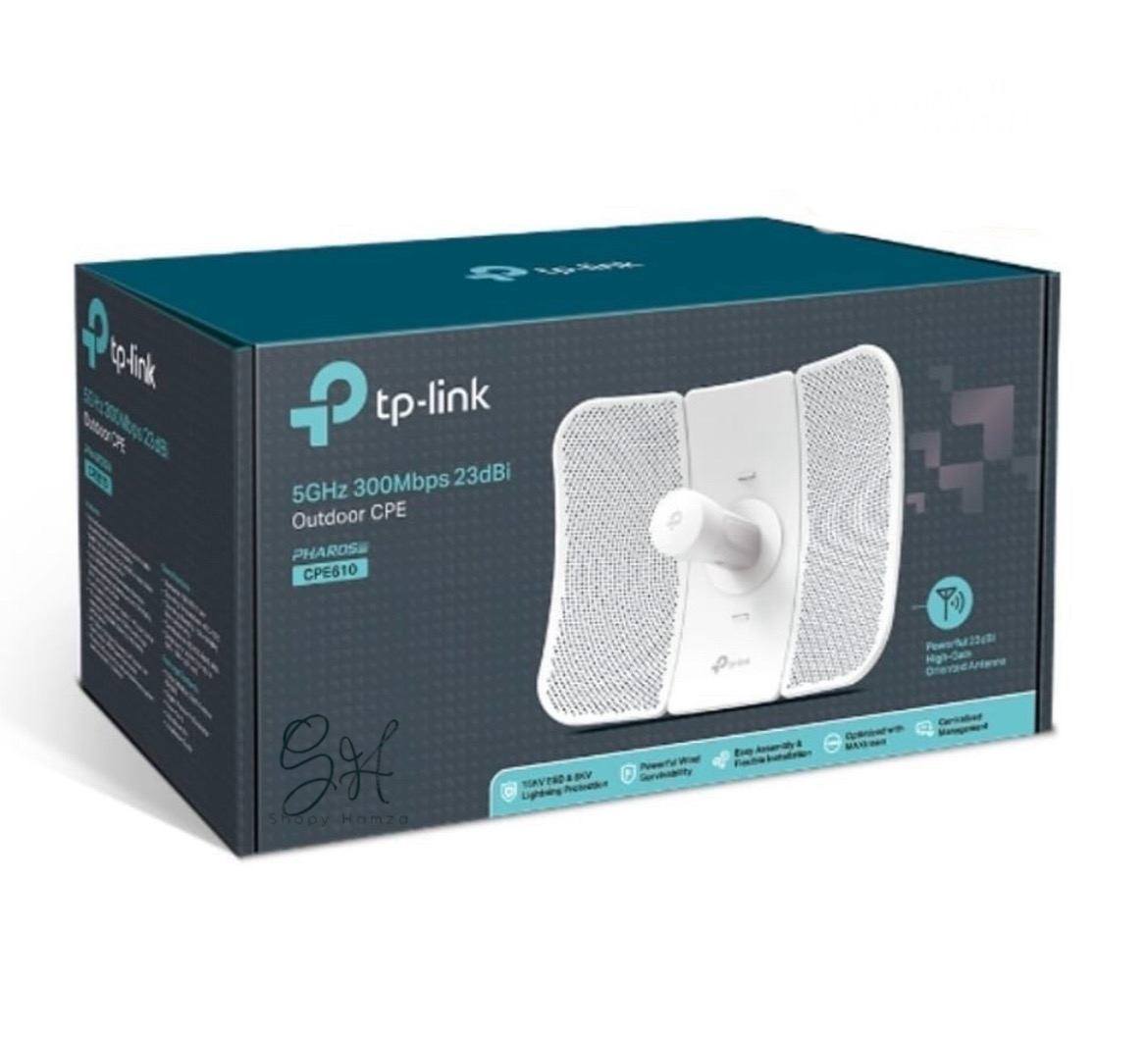 TPLink CPE610 - Point d'accès extérieur 5GHz 300Mbps