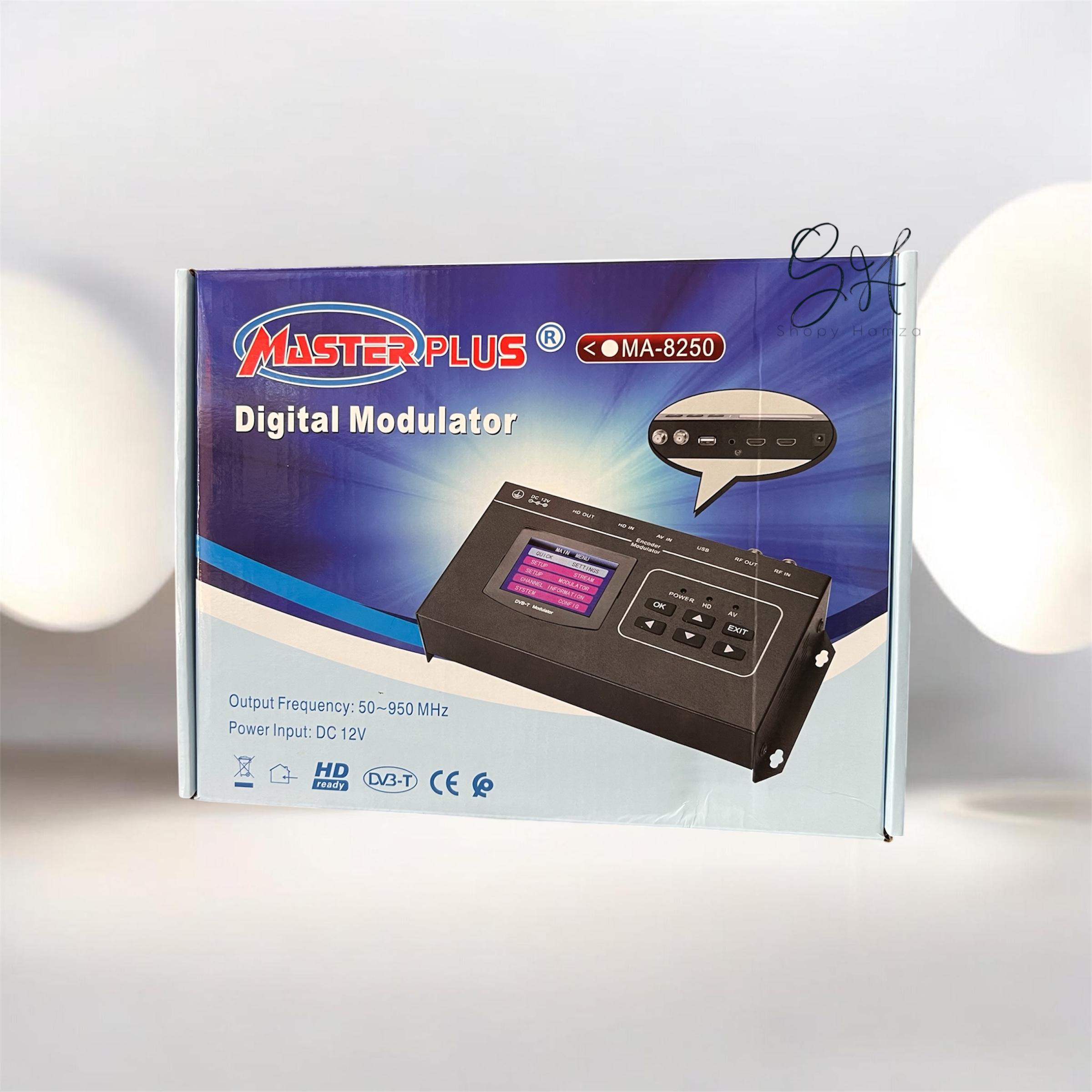 Modulateur Digital HDMI vers RF DVB-T Master Plus