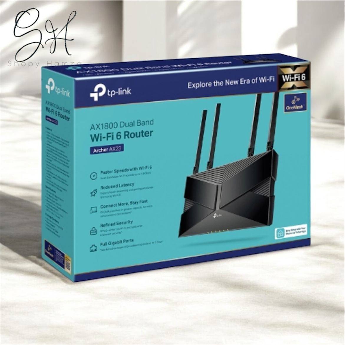 TPLink Archer AX23 Routeur WiFi 6 AX1800 Gigabit Dual Band